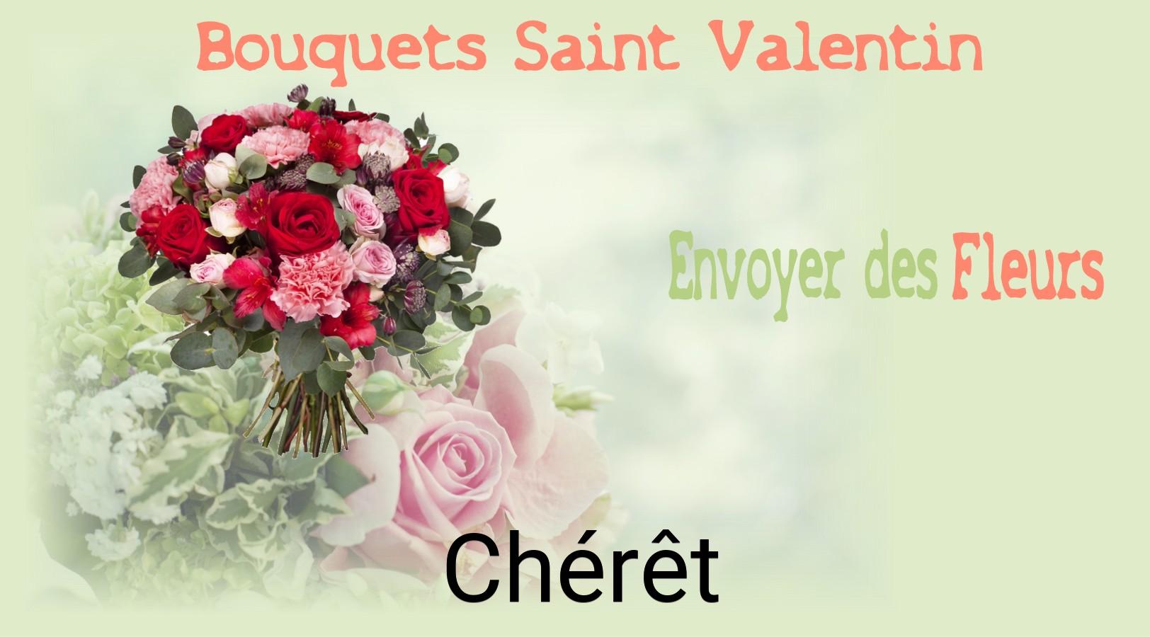 Roses de Saint-Valentin livrées à Chérêt